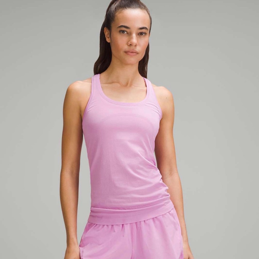 Lululemon Athletica Light Pink Tank Top